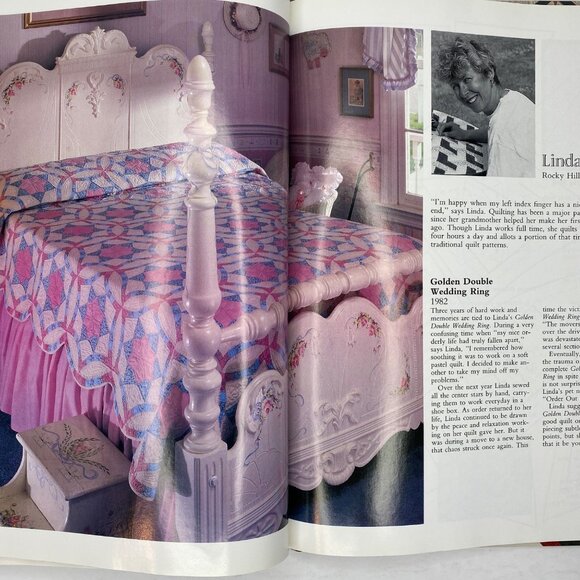 Vintage Great American Quilts 1991 Sandra L O'Brien Quilting Patterns Techniques - Picture 9 of 14